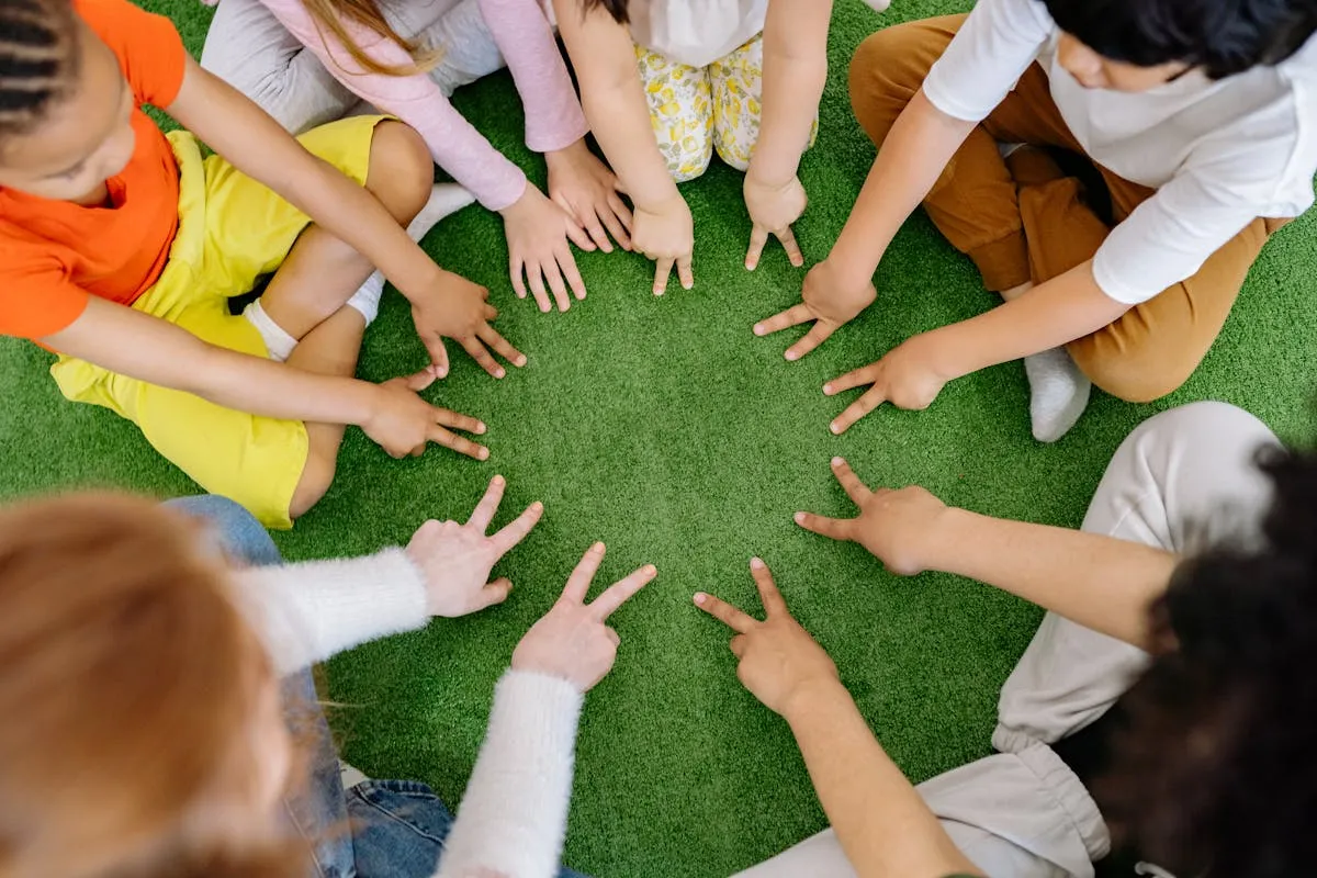 Oficina interativa infantil no museu Explora de Roma