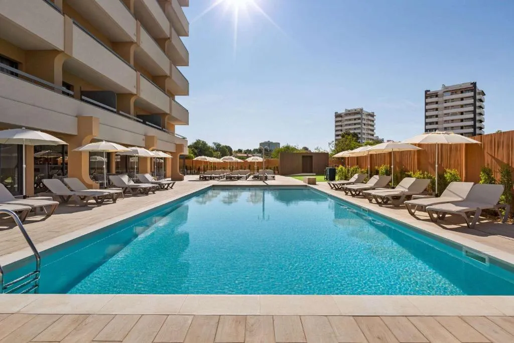 Wyndham Residences Alvor Beach resort facing Praia do Alvor, Algarve