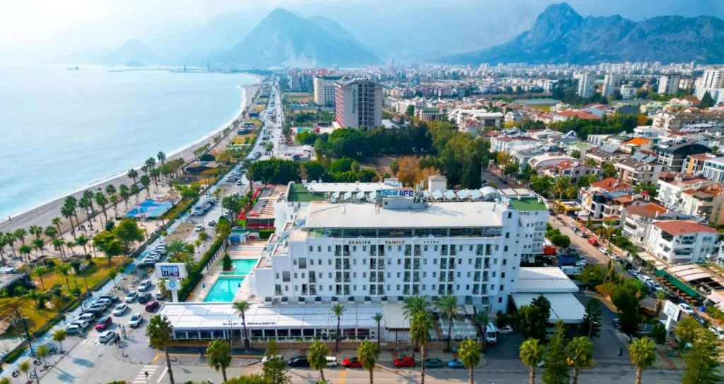 Main pool at Sealife Family Resort Hotel, Konyaalti Antalya