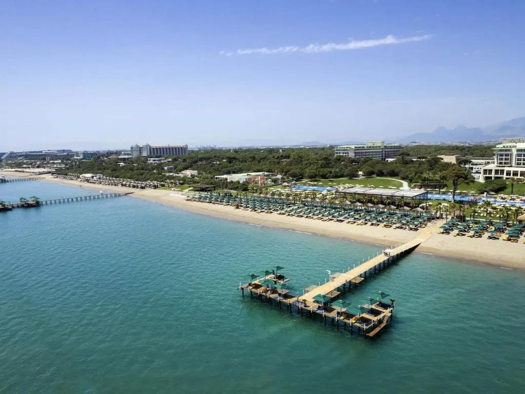 Resort e parque aquático do Rixos Premium Belek, Antalya