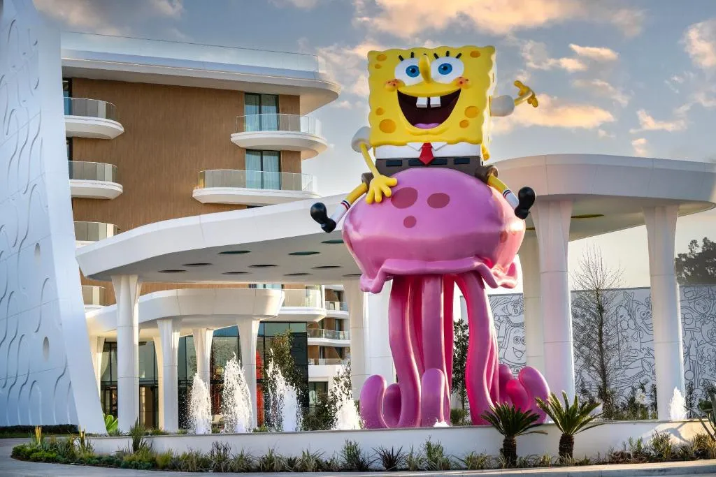 Fachada do Land of Legends Nickelodeon Hotel, Antalya