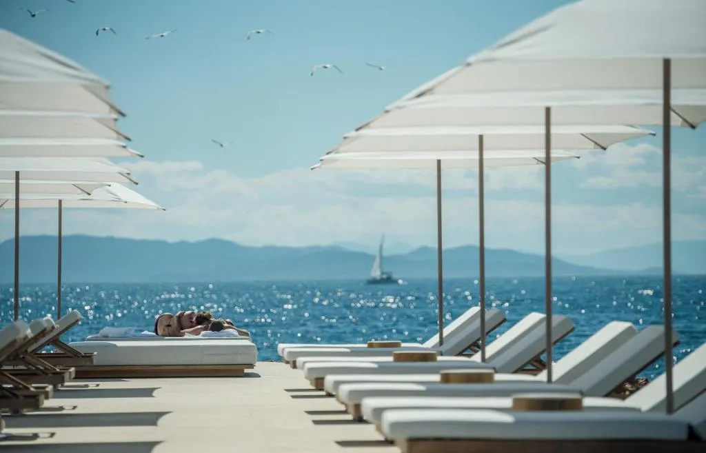 Four Seasons Astir Palace resort on Vouliagmeni peninsula Athens