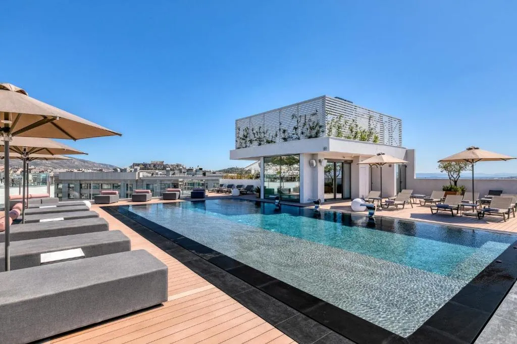 Exterior del hotel The Stanley en Atenas