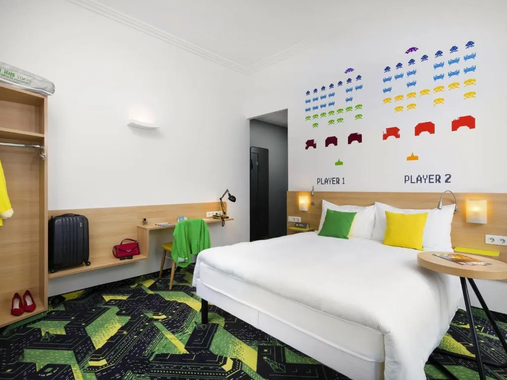 Facade of ibis Styles Budapest Citywest hotel