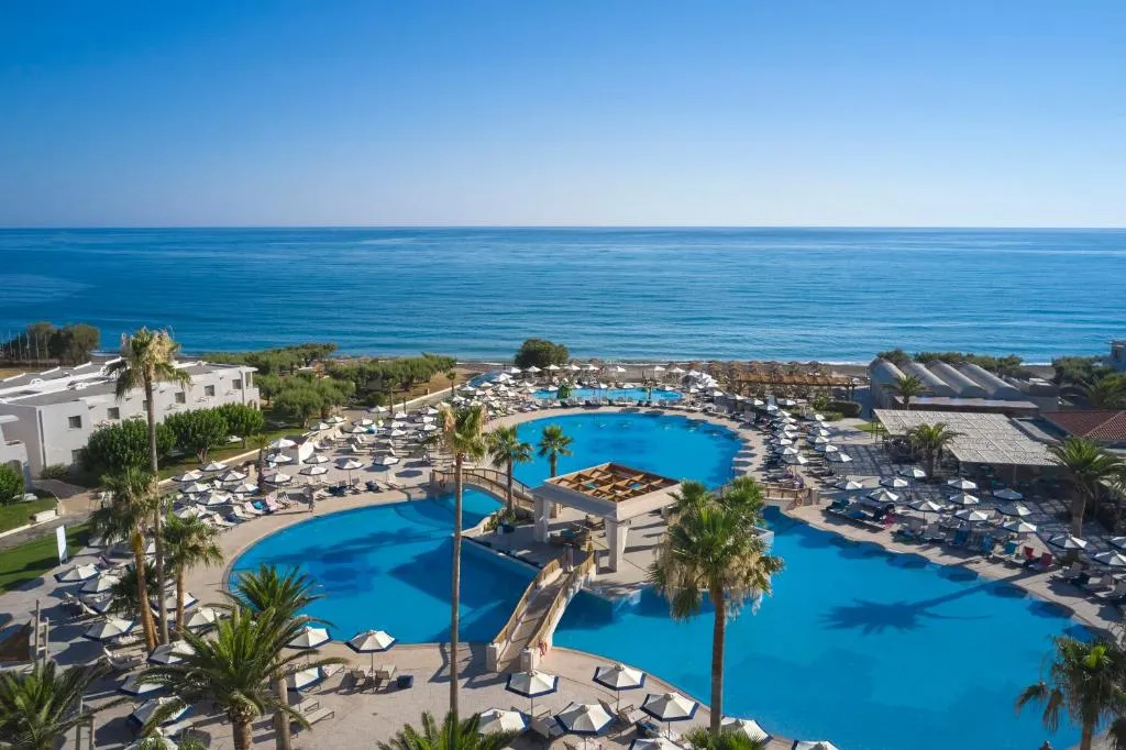 Atlantica Ocean Beach Resort - 5-star hotel in Maleme beachfront, 14 km west of Chania, Chania - photo 1