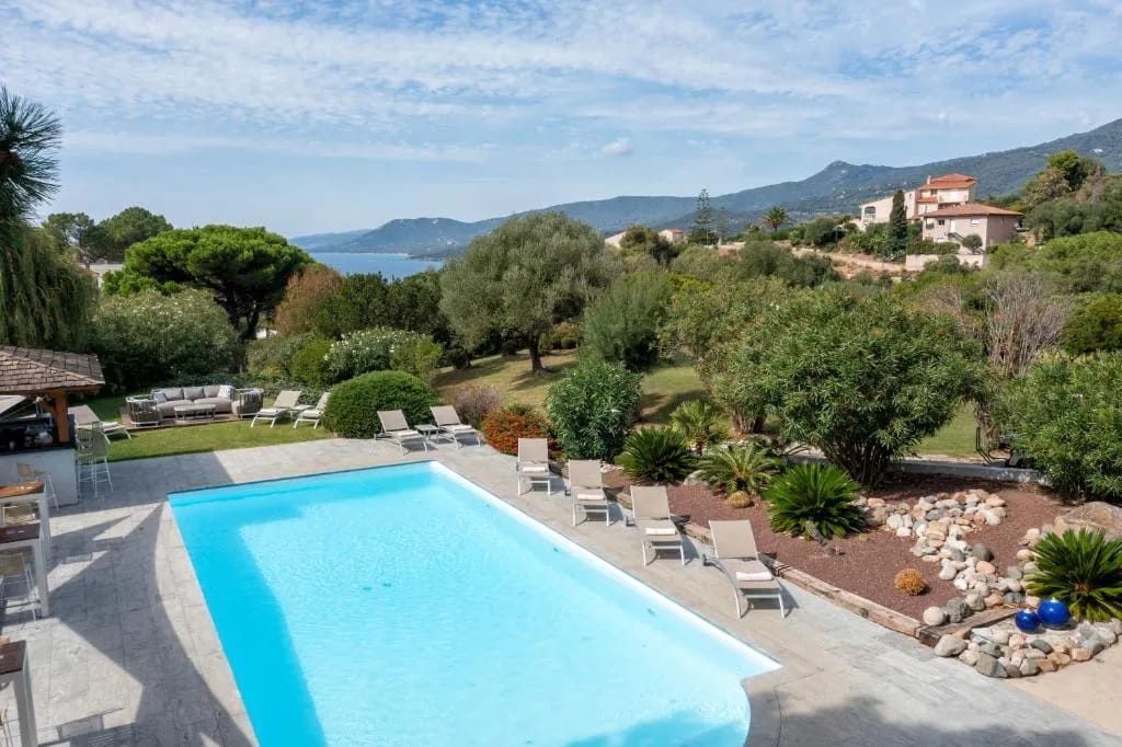 Hotel Bartaccia resort and pools in Propriano, Corsica