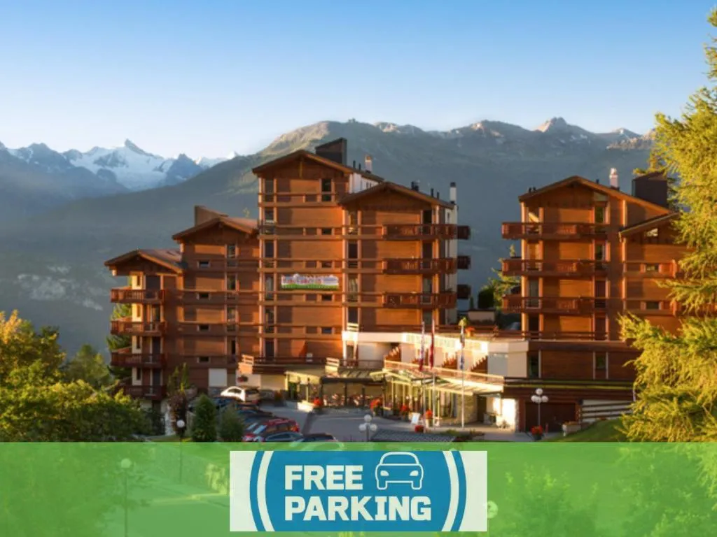 Hotel Helvetia Intergolf - Hotel de 4 estrelas em Route de la Moubra, Crans-Montana - photo 1