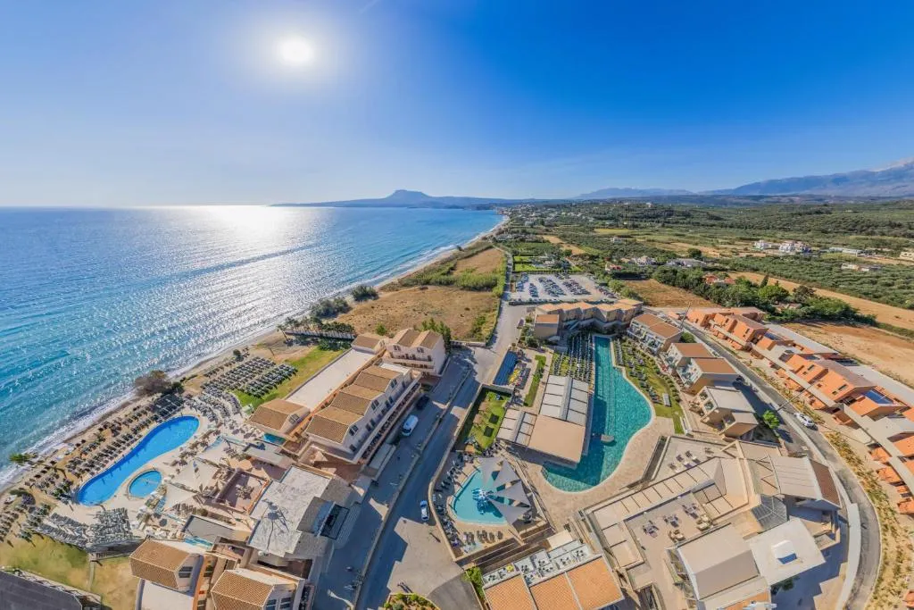 resort beach at Kiani Beach Resort Family All Inclusive, Crete