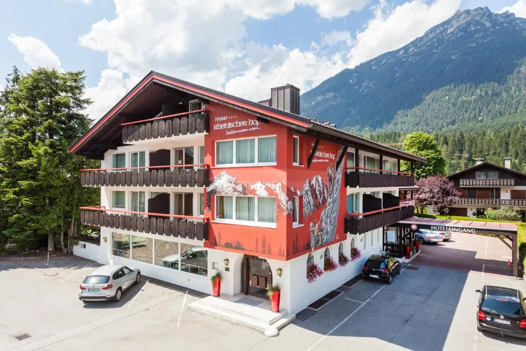 Hotel Rheinischer Hof - 4-star hotel in Garmisch west, near train station, Garmisch-Partenkirchen - photo 1