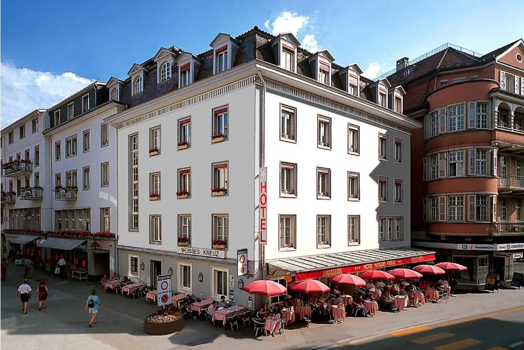 Hotel Weisses Kreuz - Hotel de 3 estrelas em Höheweg, Interlaken - photo 1