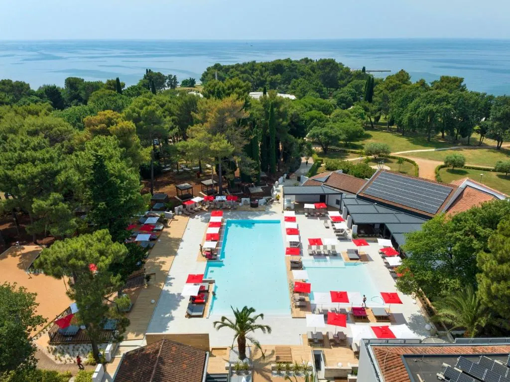 Hotel Pelegrin Plava Laguna exterior in Umag