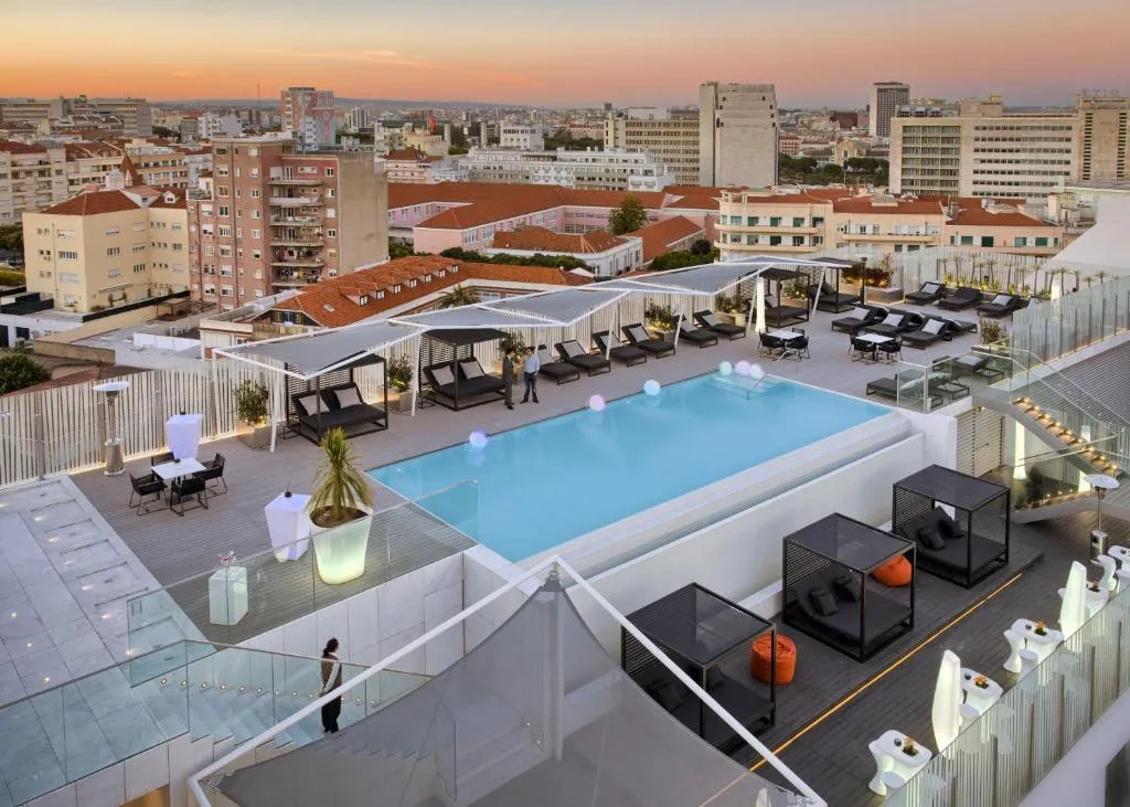 Exterior do EPIC SANA Lisboa, zona das Amoreiras