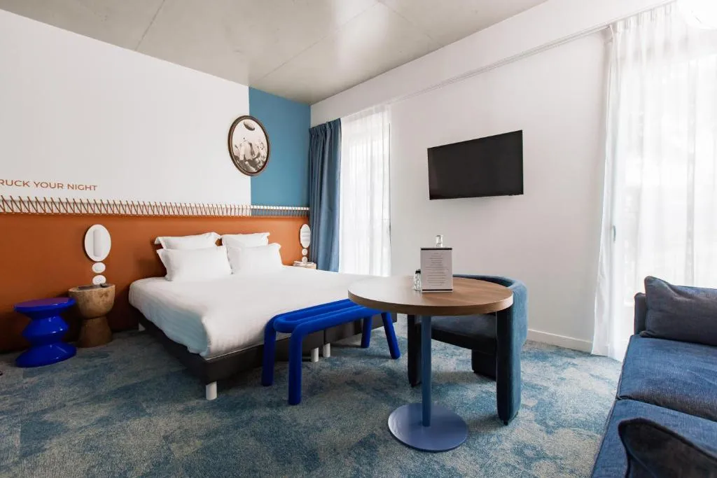 Exterior del Ruck Hotel en Gerland, Lyon