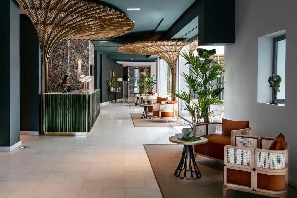 Fachada do hotel Vincci Seleccion Posada del Patio em Malaga Centro, Malaga