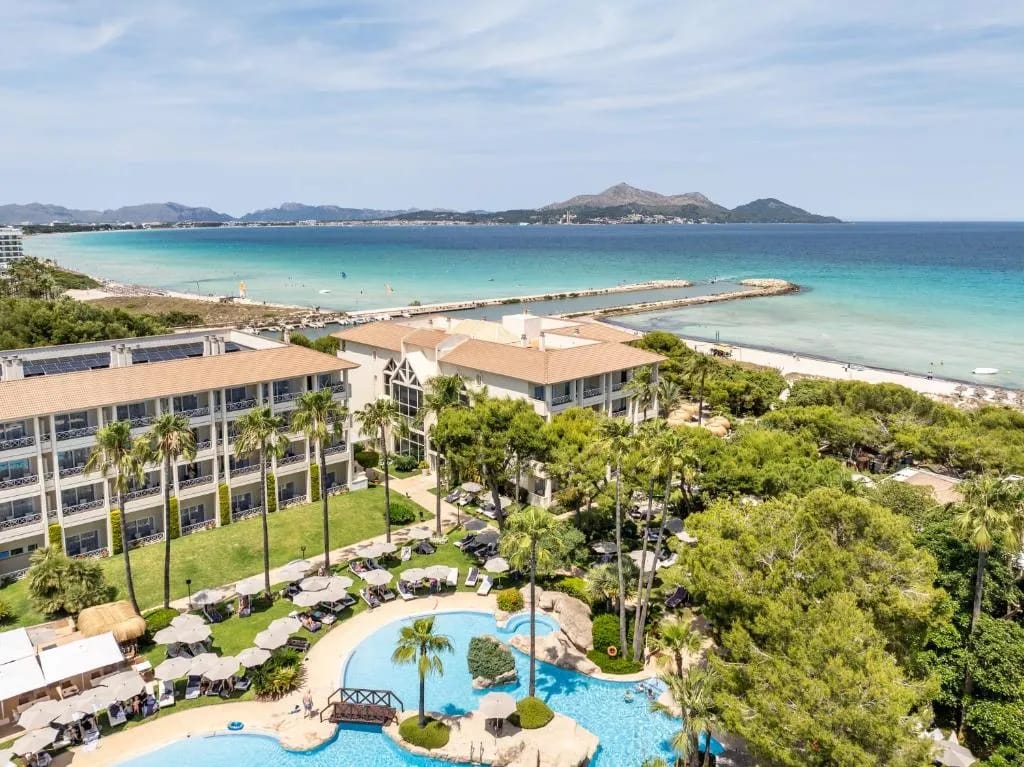 Grupotel Parc Natural & Spa beachfront entrance, Playa de Muro