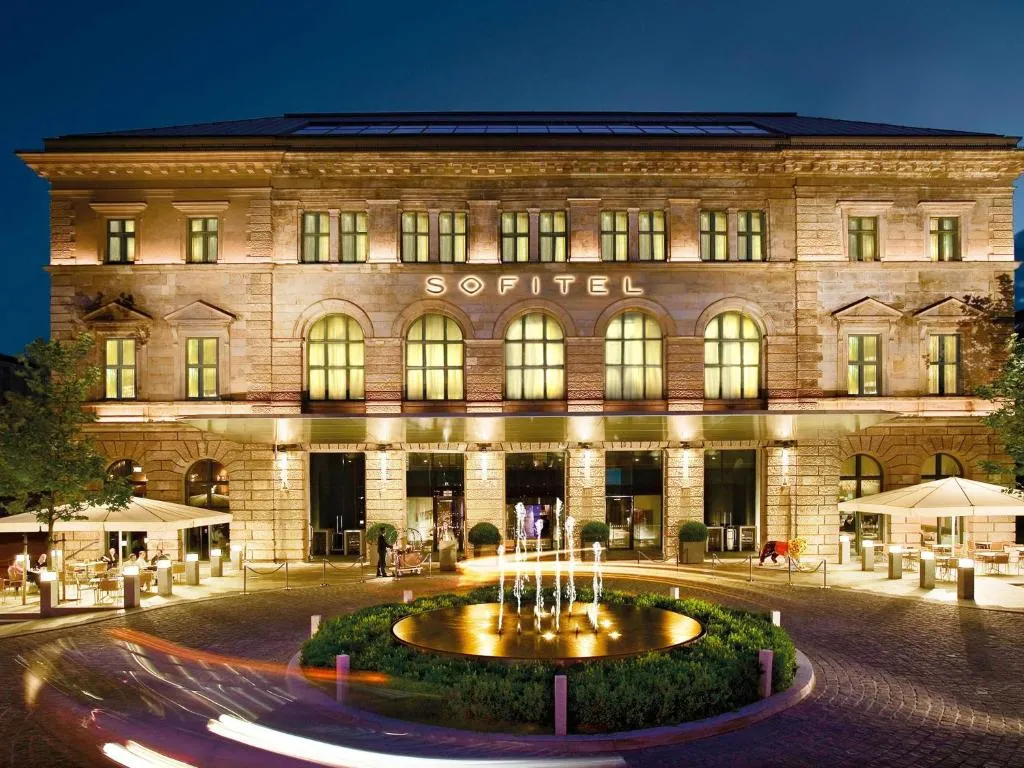 Sofitel Munich Bayerpost historic building facade