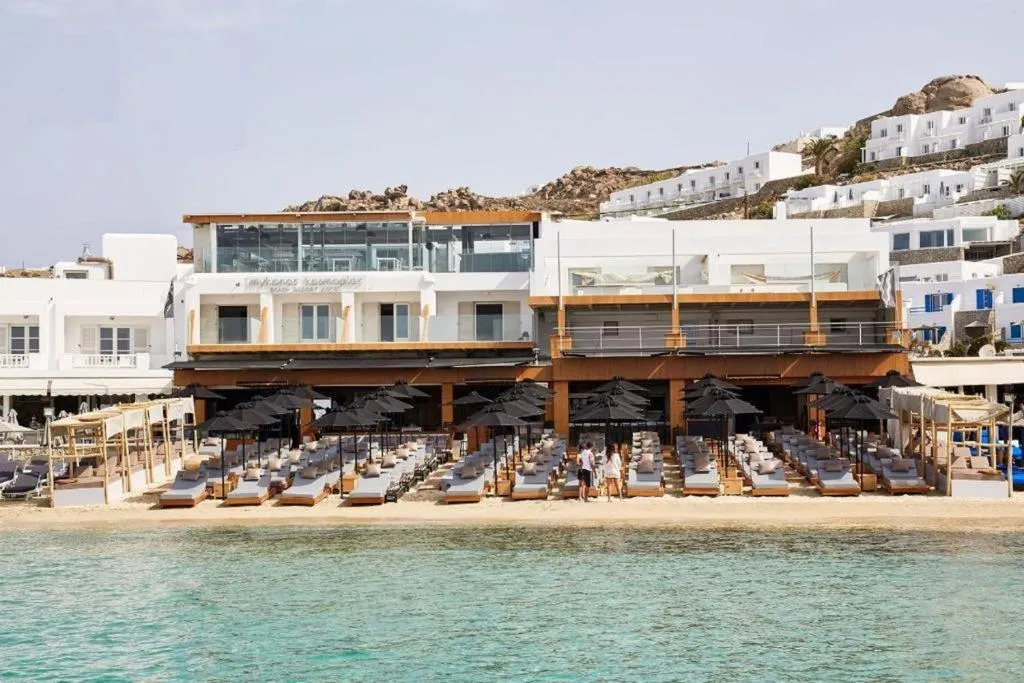 Mykonos Kosmoplaz Beach Resort Hotel - 4-star hotel in Platis Yialos, Mykonos - photo 1