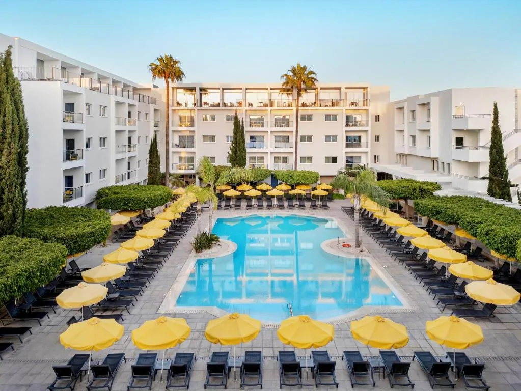 Pool area at Mayfair Hotel & Gardens, Paphos