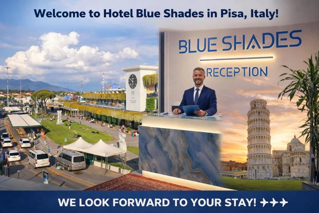 Blue Shades Hotel - Hôtel 4 étoiles, Pardi (5 min to Pisa Airport), Pisa - photo 1