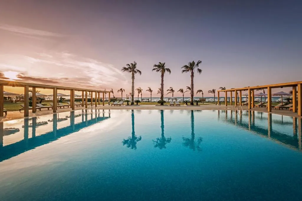 Mitsis Selection Alila beachfront pool in Faliraki, Rhodes