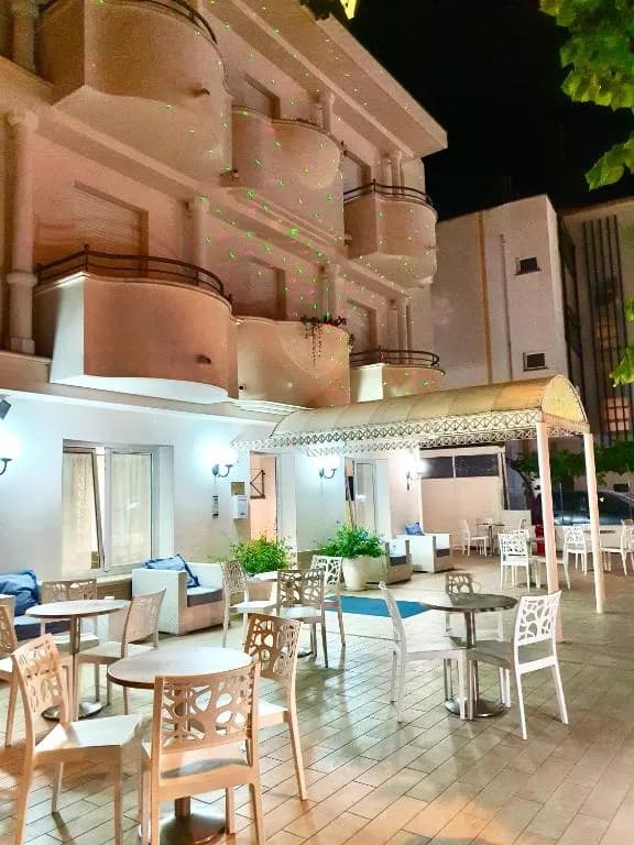 Hotel Marina à beira-mar em Riccione, Itália