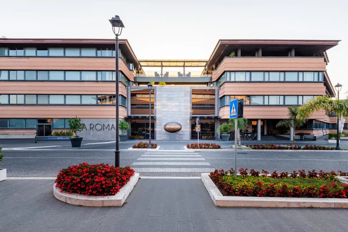 A.Roma Lifestyle Hotel exterior and garden in Rome