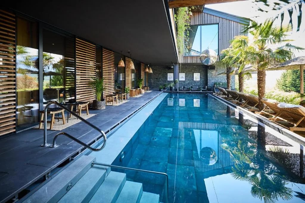 Hotel Gerl facade in Wals-Siezenheim, Salzburg