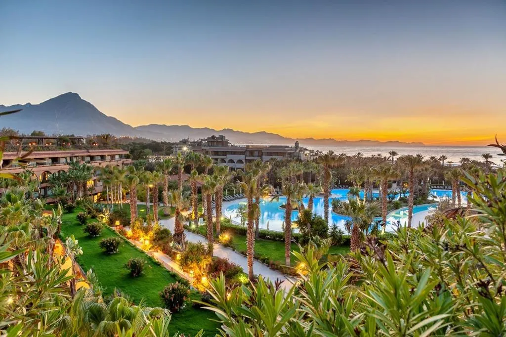 Lagoon pool at Acacia Resort, Campofelice di Roccella, Sicily