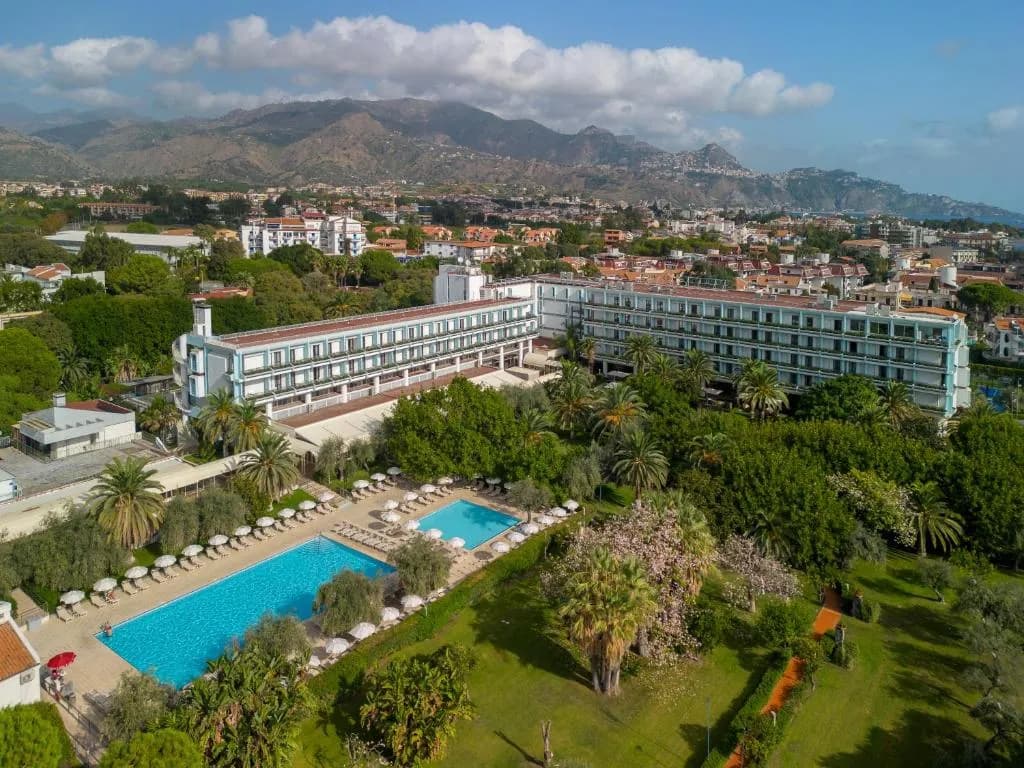 UNA Hotels Naxos Beach resort and beachfront, Sicily