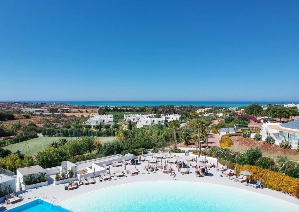 Vue du resort VOI Marsa Siclà Essentia, Sampieri, Sicile