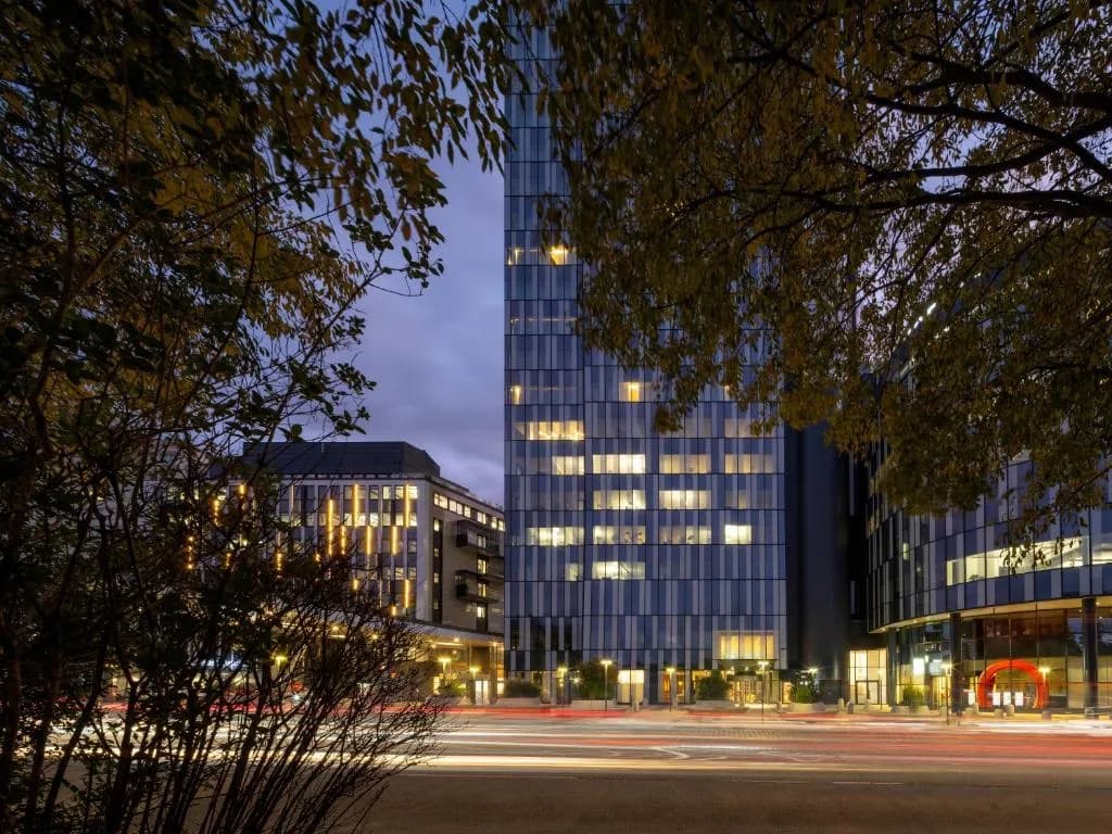 Exterior del Clarion Hotel Vienna South en el distrito de Favoriten