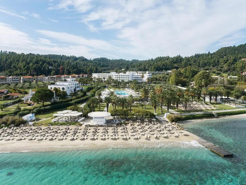 Kassandra Palace Seaside Resort - Hôtel 5 étoiles, Kriopigi seafront, Halkidiki - photo 1